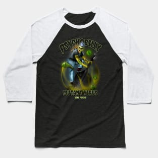 Psychobilly Mutant Virus Baseball T-Shirt